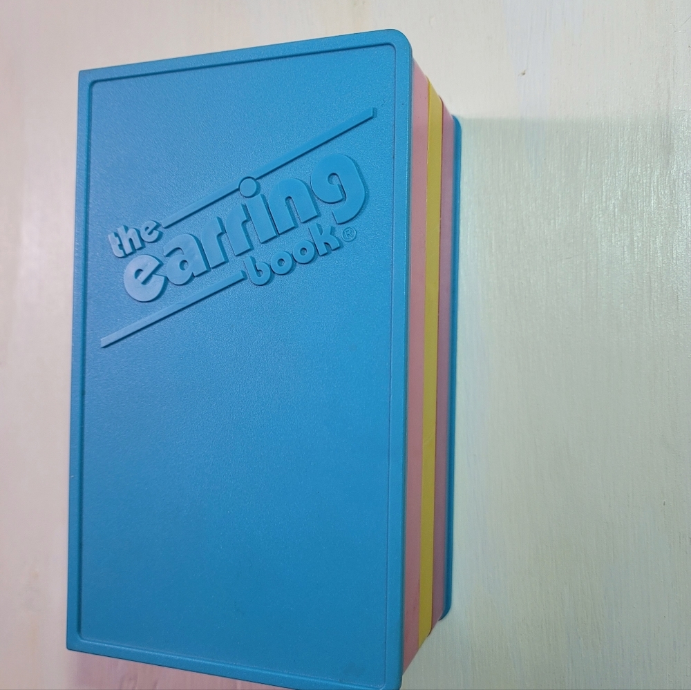 The Earring Book earring organizer